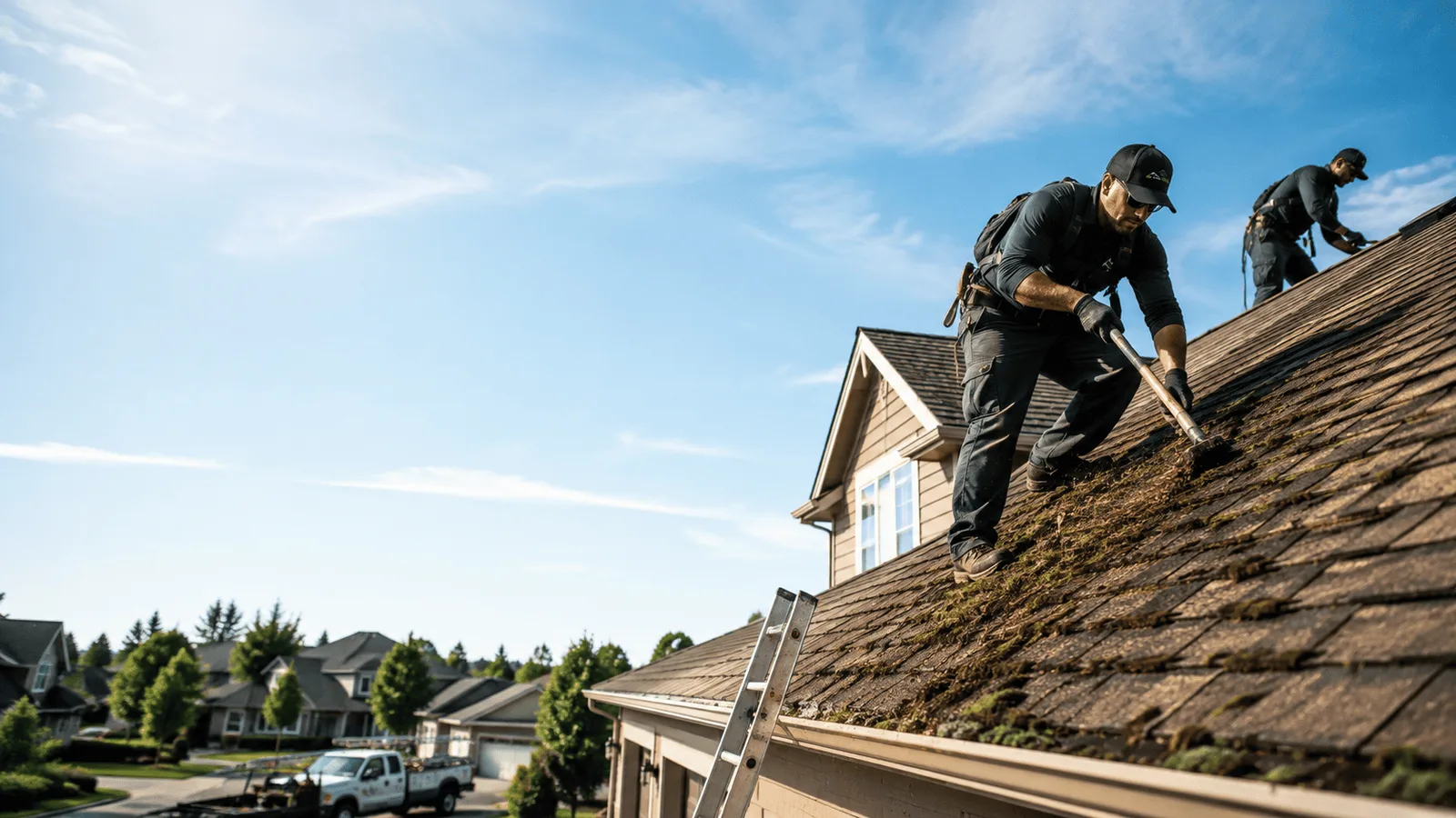 Roof Moss Removal in Fowler, OH near me